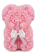 BlooquetBear-Rosé | The Everlasting Pink Rose Bear (Eternal Rose Gift)